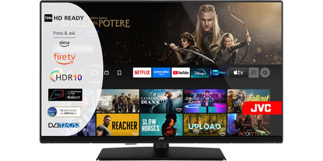 JVC LT-32VRH345I TV 813 cm (32”) HD Smart TV…