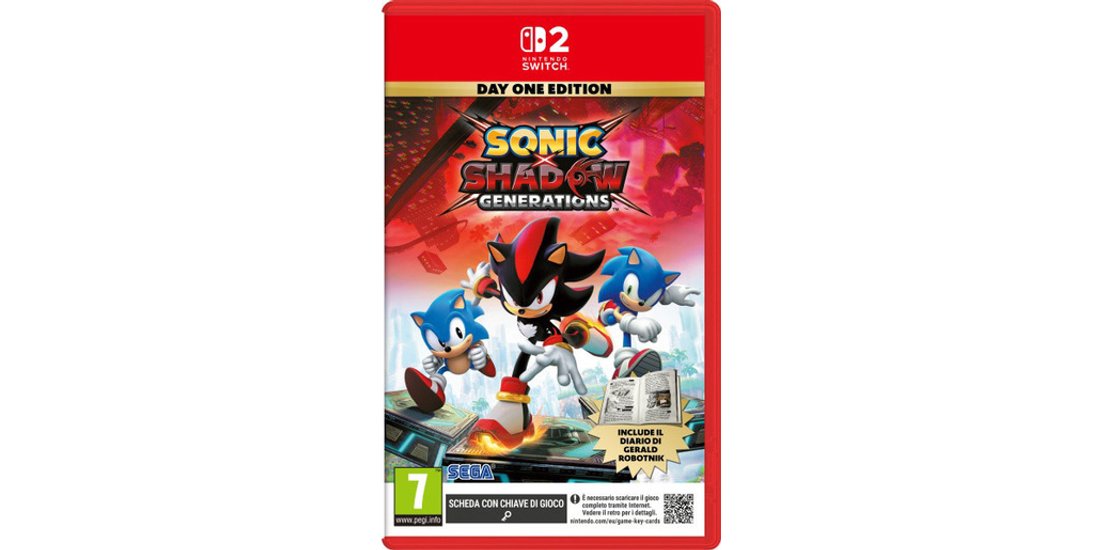 PLAION Sonic x Shadow Generations Day One Edition…