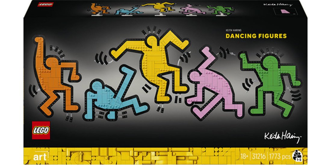 LEGO ART 31216 Keith Haring – Figure Danzanti…