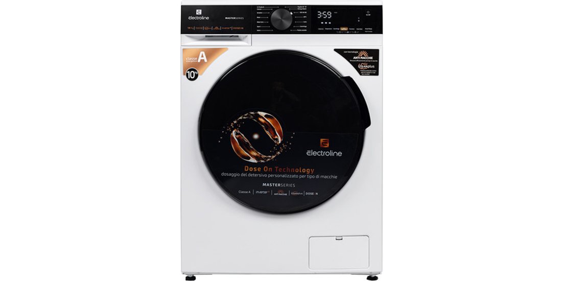 Electroline WRTMDWM10ADOSWH lavatrice Caricamento…