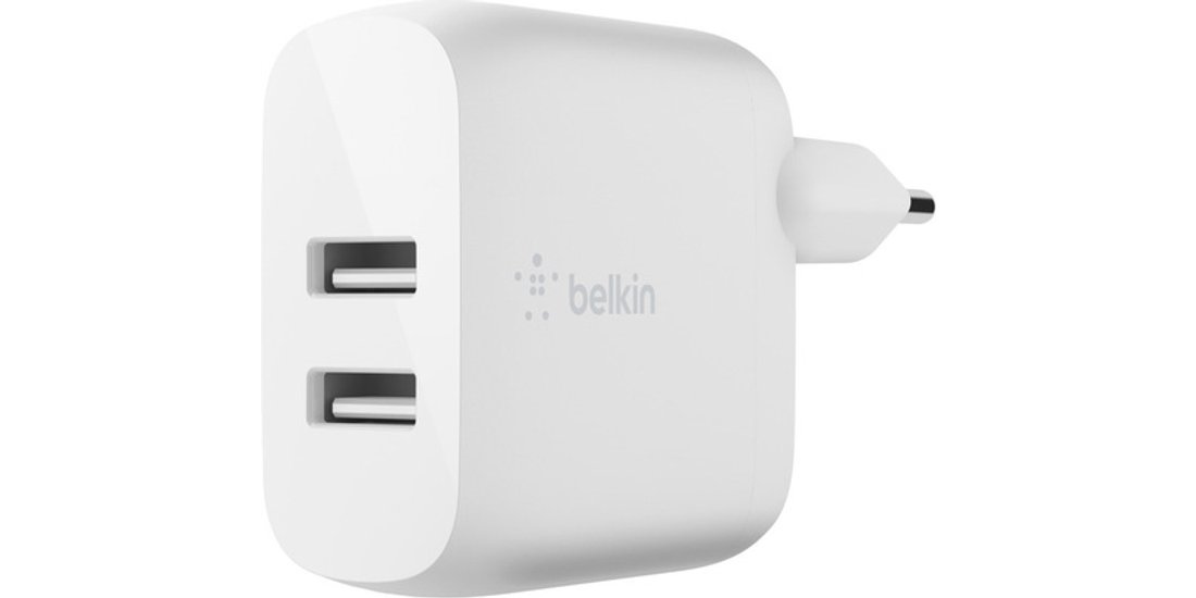 Belkin CARICABATTERIE 2 PORTE USB-A 12W