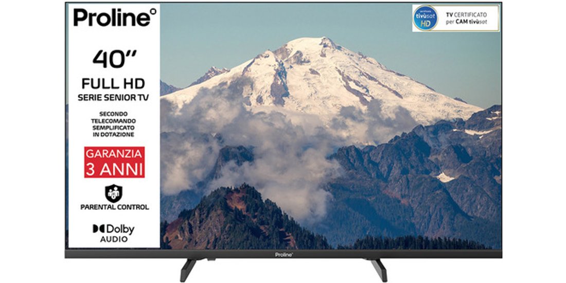 Proline PRO40SEN TV Serie Senior 40” FULL HD…