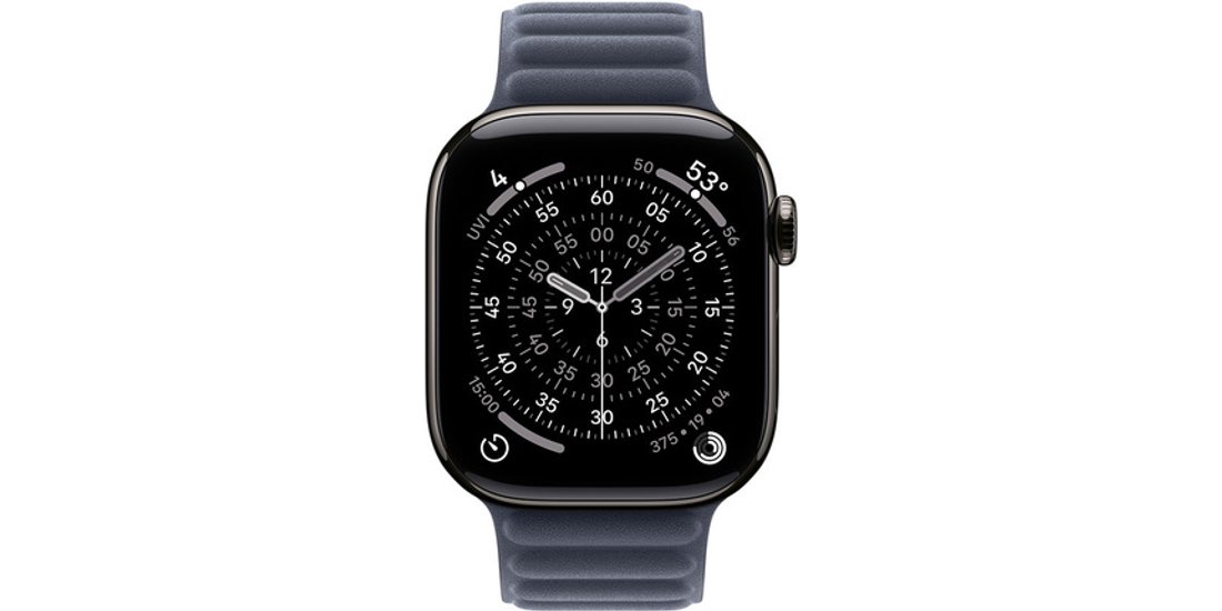 Apple Cinturino a maglie magnetico blu navy (…