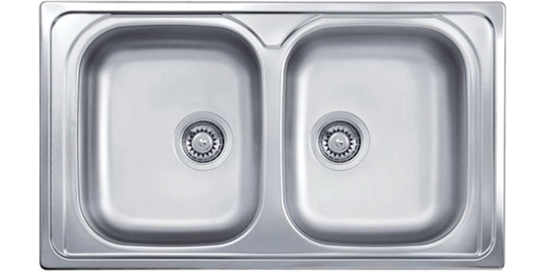 Glem Gas GL286IX lavello Lavello montato su piano…