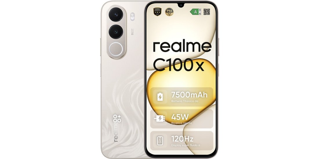 realme C100X smartphone 173 cm (6.8”) Android…