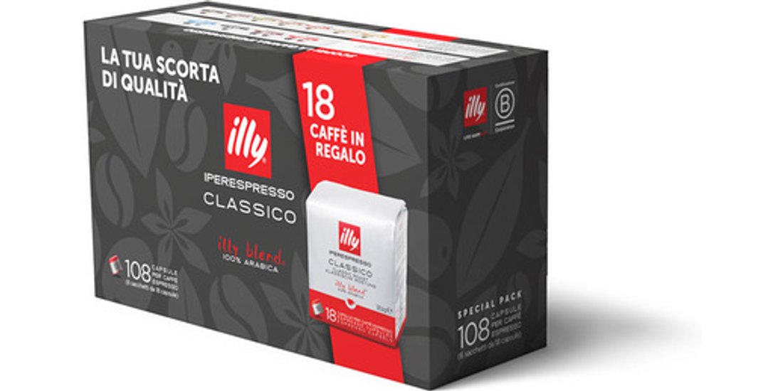 Illy Conf 5+1 iperespresso CLASSICO -108cps