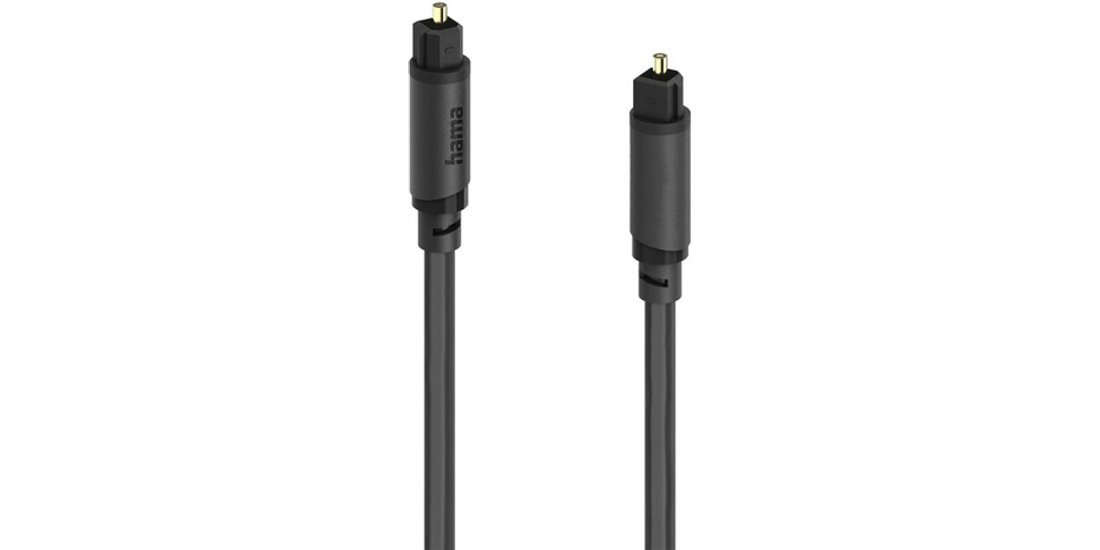 Hama 00202017 cavo audio 3 m Toslink Nero