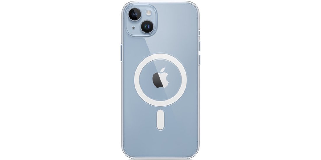 Apple Custodia MagSafe trasparente per iPhone…