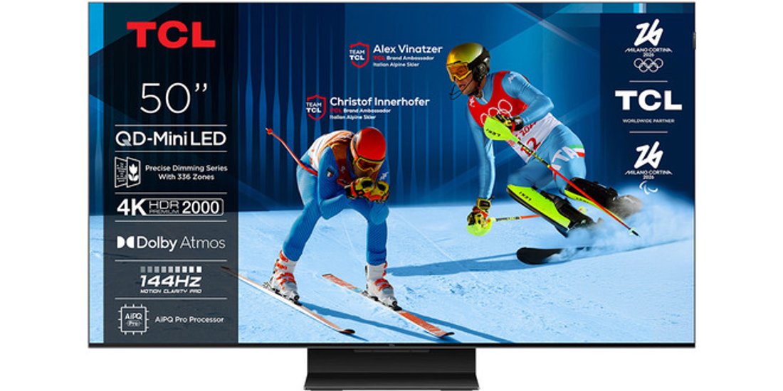 TCL Serie Smart TV QD-MiniLED 4K 50” 50C7K 144Hz…