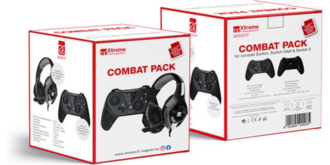 Xtreme Combat Pack – Cuffia e Pad compatibile…