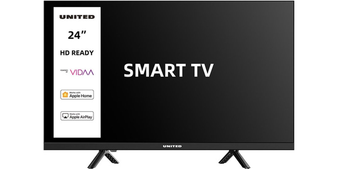 United UNLED24M10VDA SMART TV 24” HD Sistema…