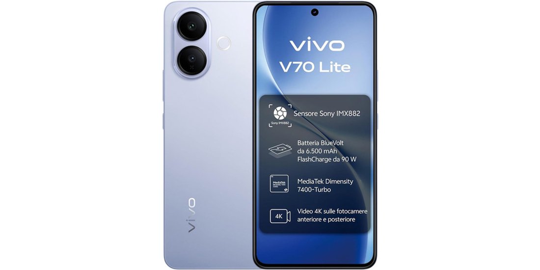 VIVO V70 Lite 5G 172 cm (6.77”) Android 16.0…