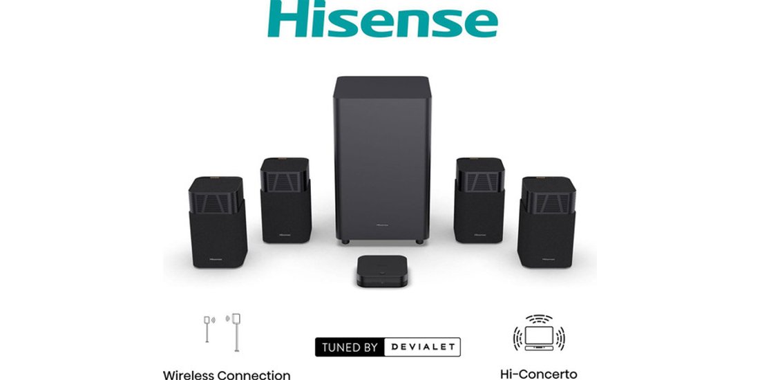 Hisense HT Saturn Nero 4.1.2 canali 720 W