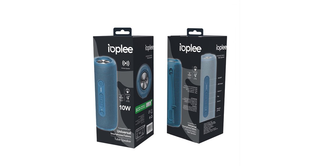 IOPLEE Cassa Speaker Wireless 10W – Blu