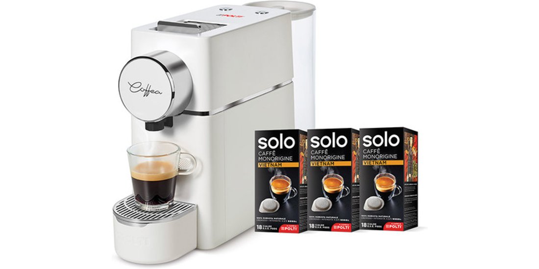 Polti Coffea S18W macchina da caffè a cialde…