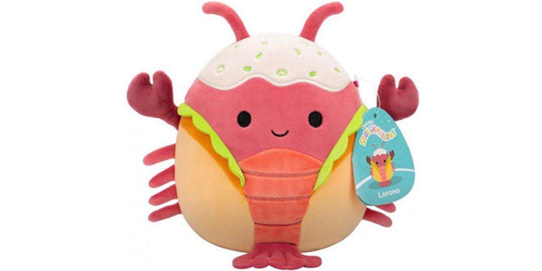Squishmallows Peluche Lorono l’aragosta
