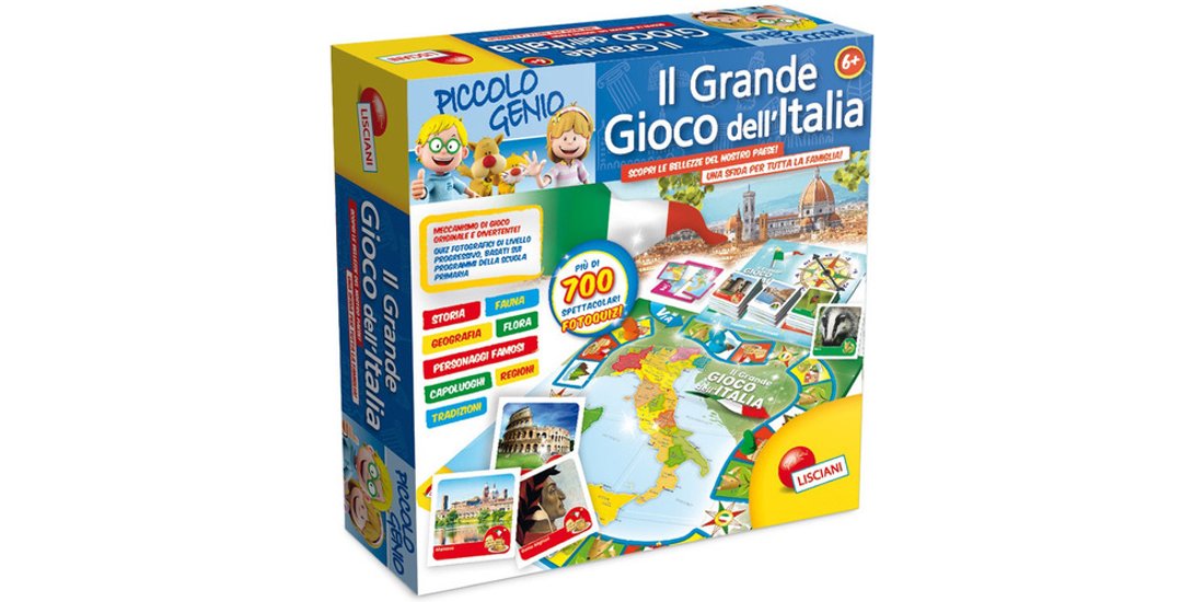 Lisciani Il grande gioco dell’italia