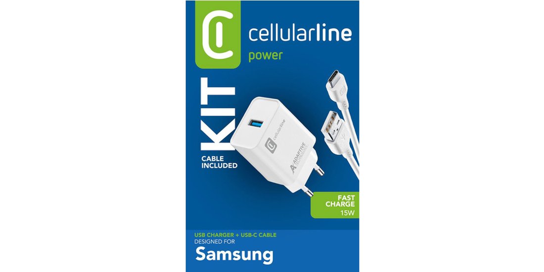 Cellularline Adaptive Fast Charger Kit 15W – …