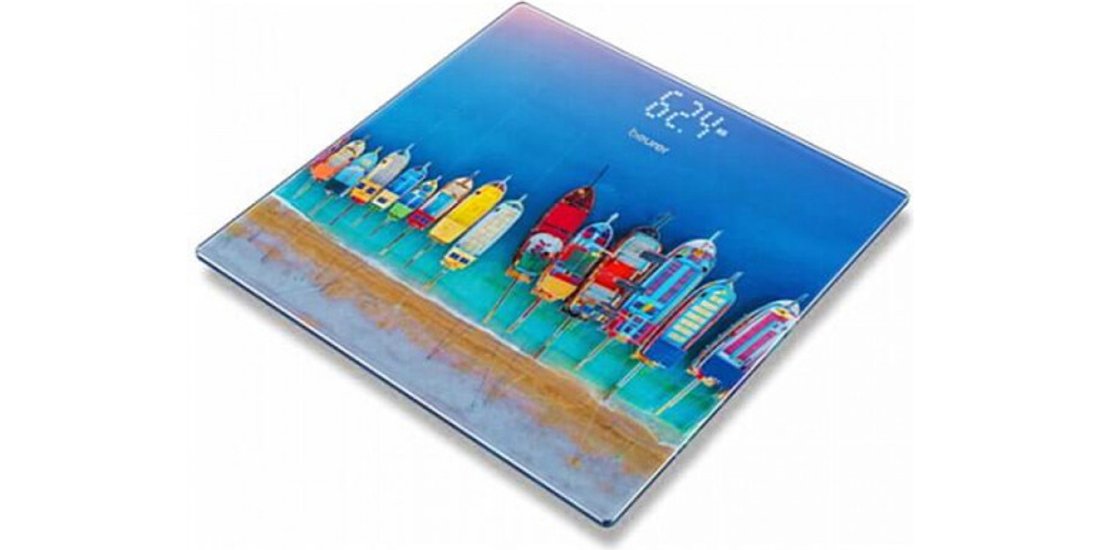 Beurer GS 215 Boats Bilancia in Vetro con Display…