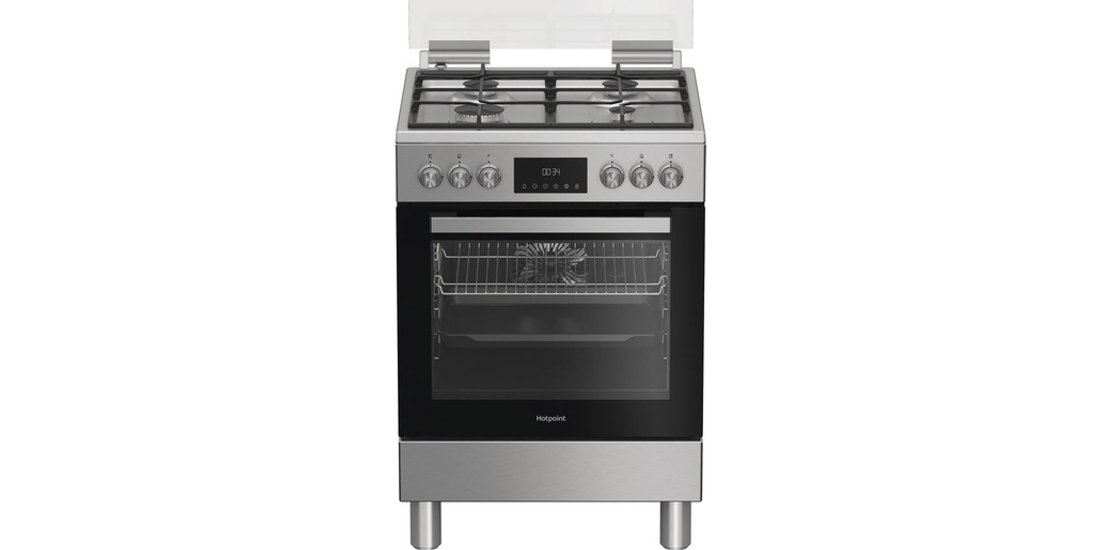 Hotpoint Ariston H6G5LMX cucina a libera installazione…