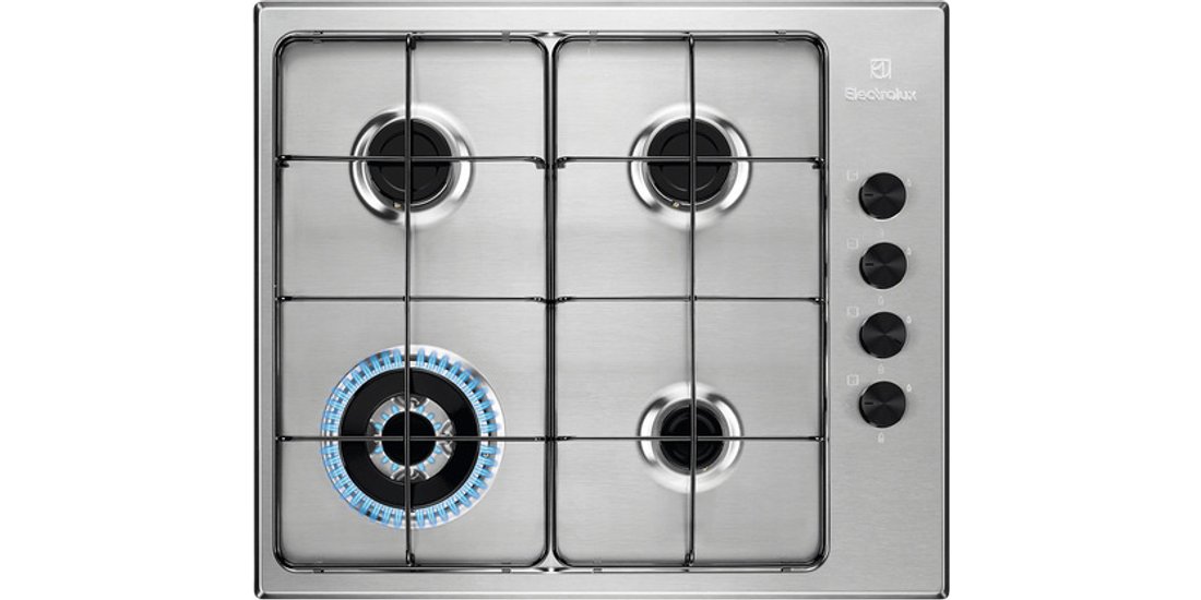 Electrolux Piano Gas Comandi Laterali 60 Cm MADE…