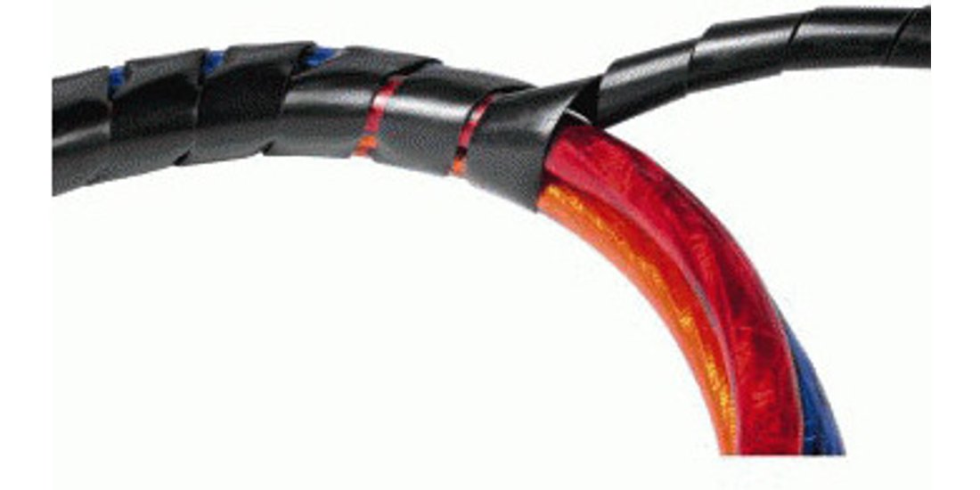 Hama Tubo flessibile raccoglicavi nero 2m