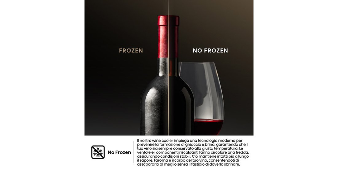 Hisense cantina vini RW3N230GELF libera installazione…