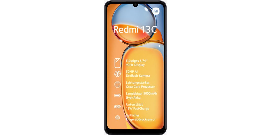 Wind Tre Xiaomi Redmi 13C 171 cm (6.74”) Doppia…