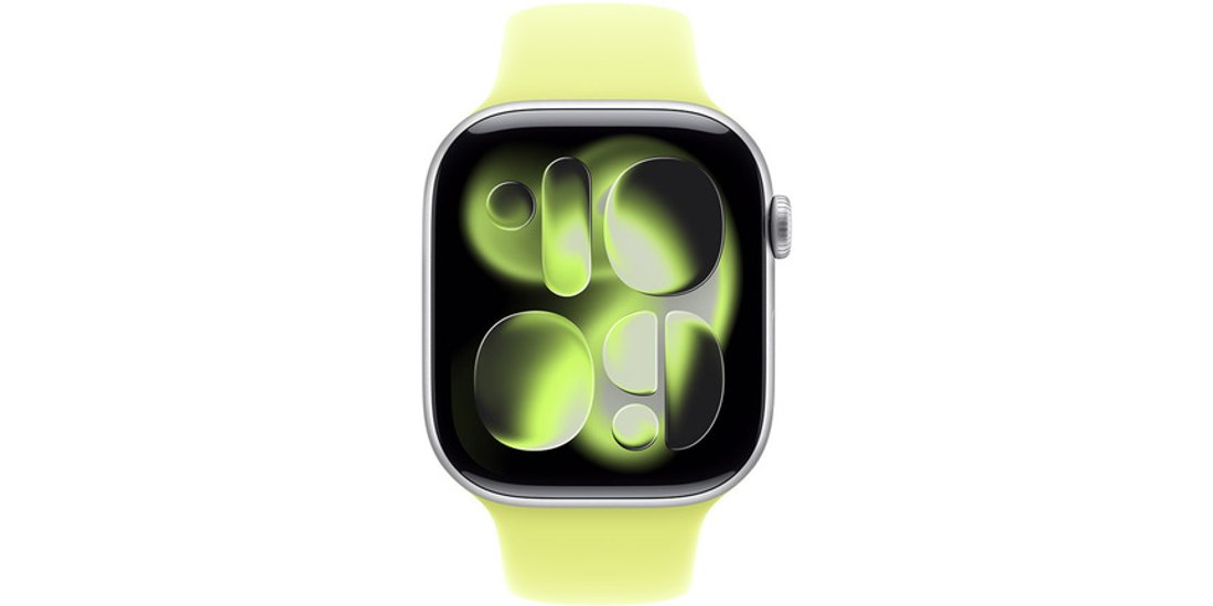 Apple Cinturino Sport giallo neon (46 mm) – M…