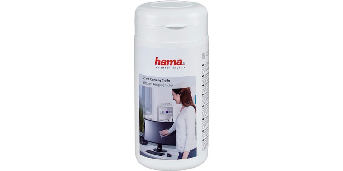 Hama Confezione 100 salviette umidificate per…