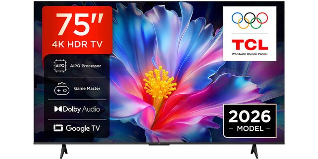 TCL P6L TV 75P6L 75” 4K HDR Direct LED Google…