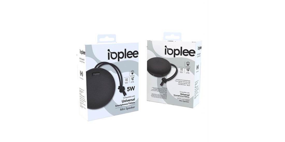 IOPLEE Cassa Speaker Wireless 5W – Nero