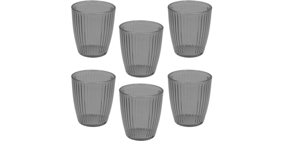 Joia Home SET 6 BICCHIERI CC320 GLASS HAVANA …