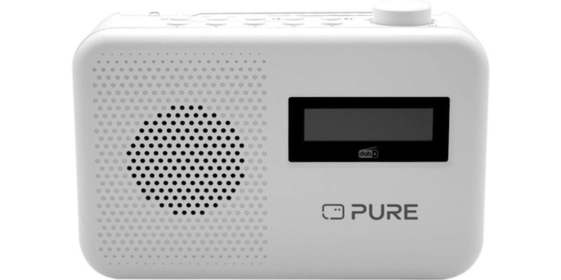 Pure Elan One 2 Portatile Digitale Bianco