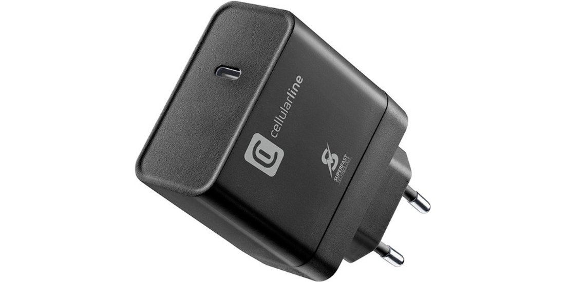 Cellularline Charger Ultra PD 65W Caricabatterie…
