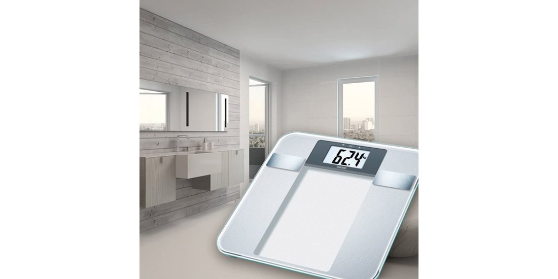 Beurer BG 13 Quadrato Grigio Trasparente Bilancia…