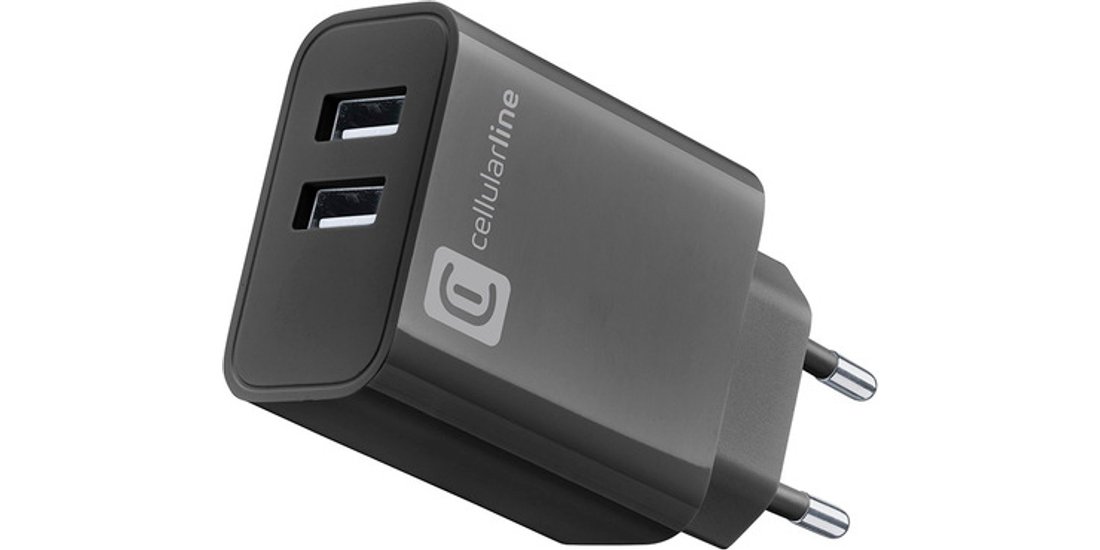 Cellularline MULTIPOWER 24W Caricabatterie con…