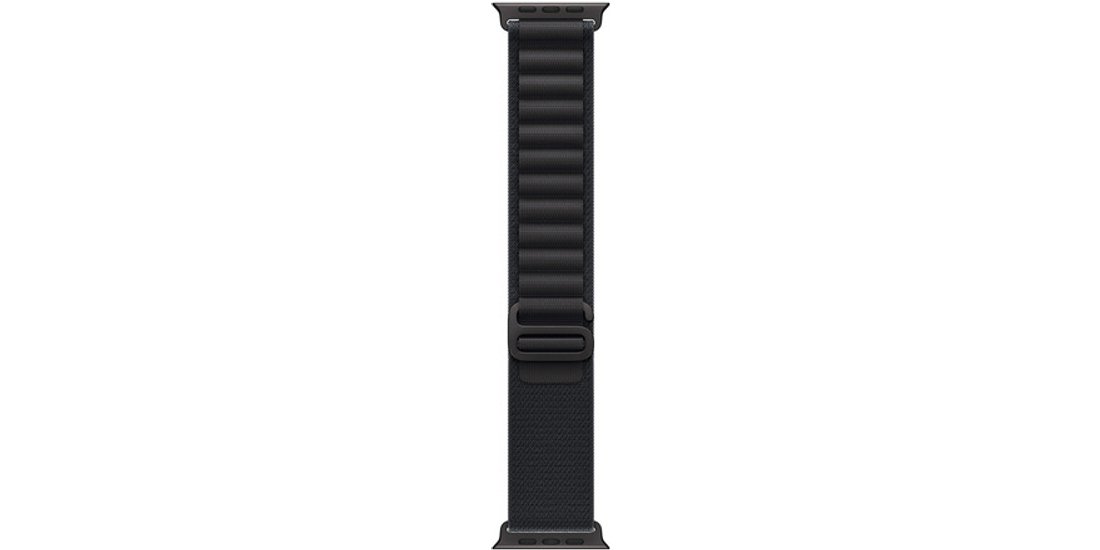 Apple Alpine Loop nero (49 mm) – Small – Titanio…