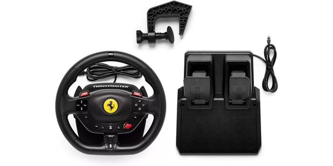 Thrustmaster T98-P FERRARI 296 GTB Nero Sterzo…