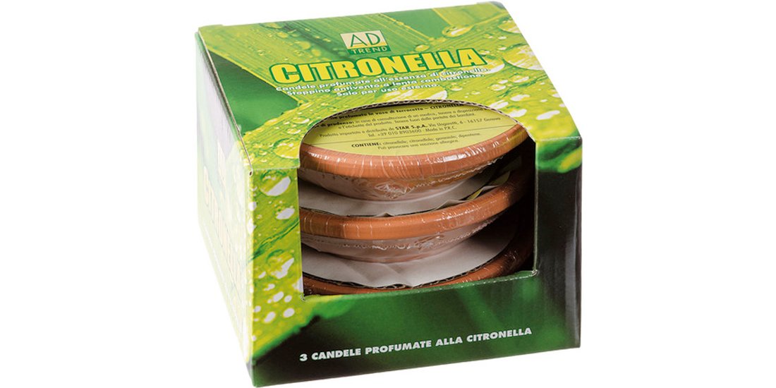 STAR 97585 candela di cera Rotondo Citronella…