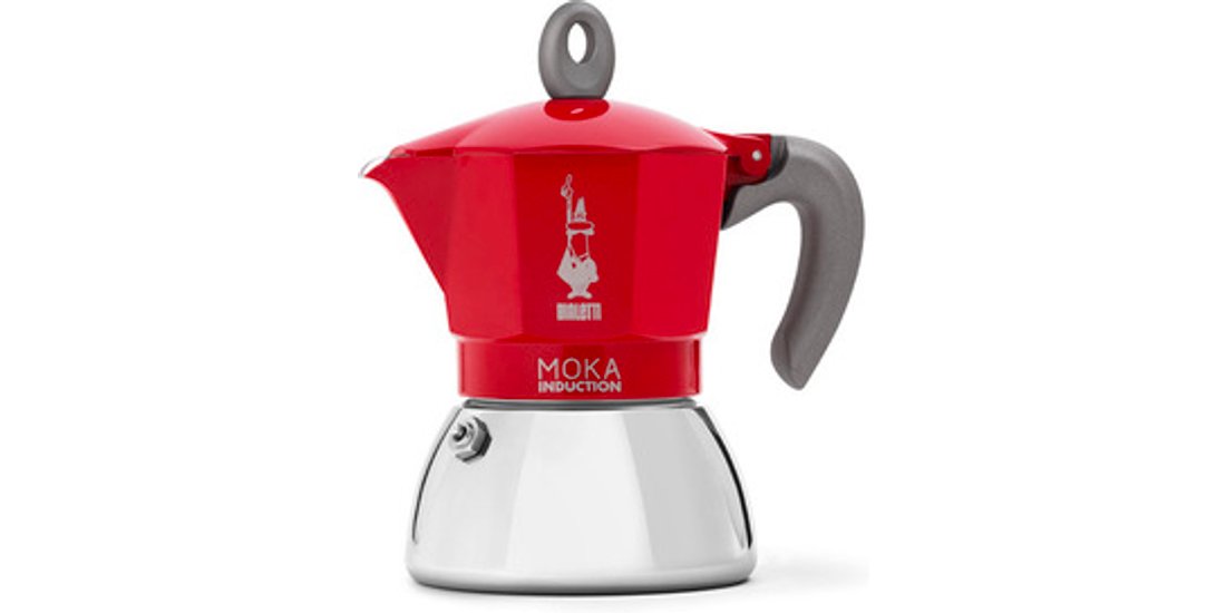 Bialetti MOKA INDUCTION RED 4 TZ