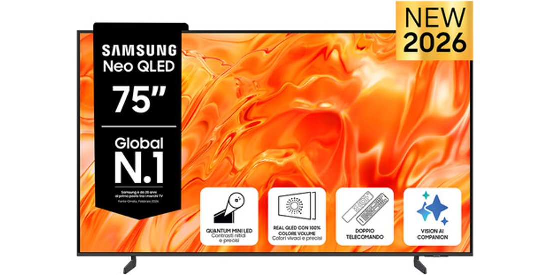 Samsung 75” Neo QLED QN70H 4K Vision AI Smart…