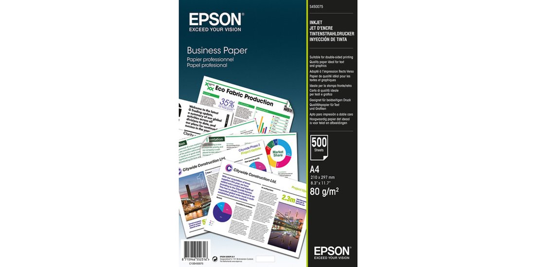 Epson Business Paper – A4 – 500 fogli