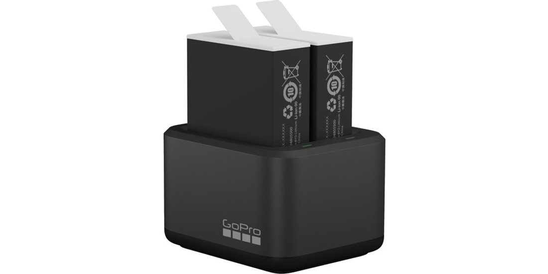 GoPro CARICABATTERIA DOPPIO + BATTERIA