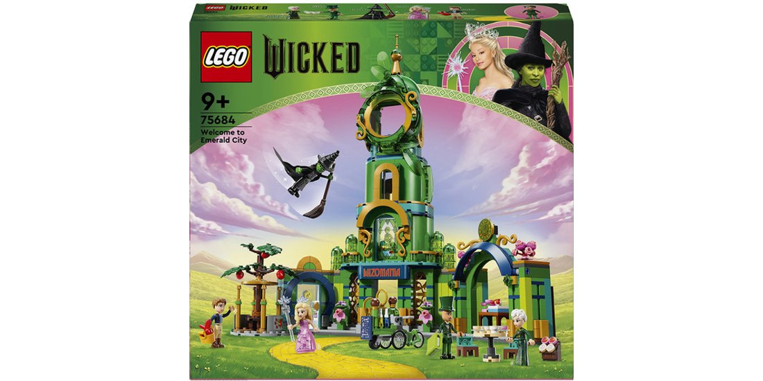 LEGO Wicked 75684 Benvenuti nella Città di Smeraldo…