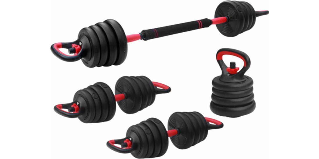 FITPADDY Set Pesi Componibile 3-in-1