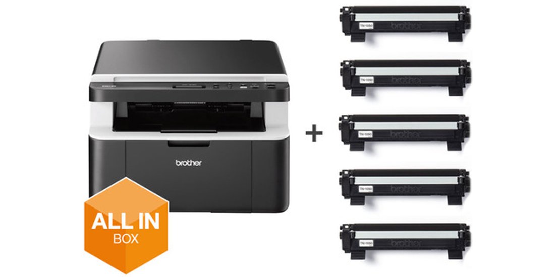 Brother DCP-1612WVB stampante multifunzione Laser…