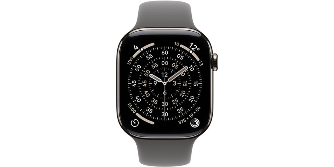 Apple Cinturino Sport grigio pietra (46 mm) – …