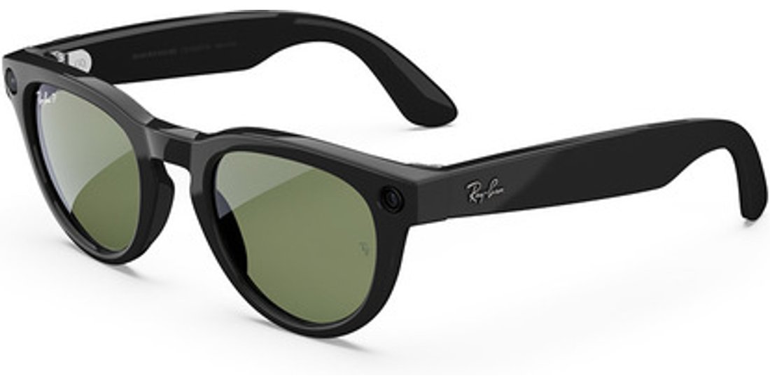 Ray-Ban Meta Headliner Nero lucido Verde G15 …