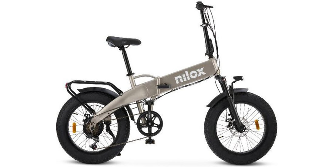 Nilox NXEBX10GR bicicletta elettrica Grigio Alluminio…